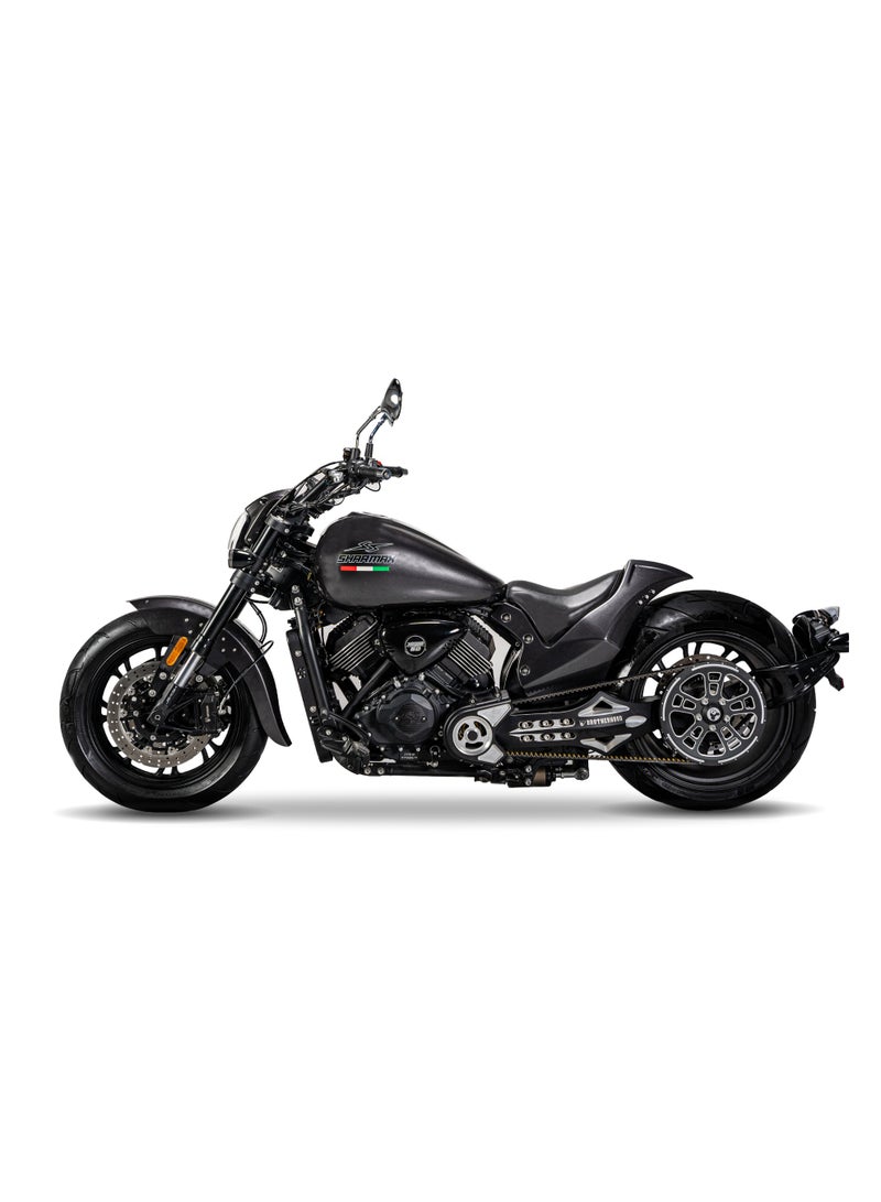 شارمكس دراجة شارع فاخرة بسعة  سي سي – محرك ثنائي الأسطوانات بتبريد سائل، قوة 83.5 حصان، حقن EFI، نظام سير، فرامل ABS - Image 2